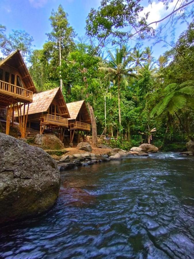 Aksha Riverside Ubud Tampaksiring エクステリア 写真